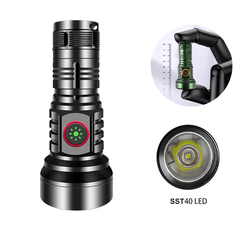 Edc (Every Day Carry - SST40 latarka LED typu C USB
