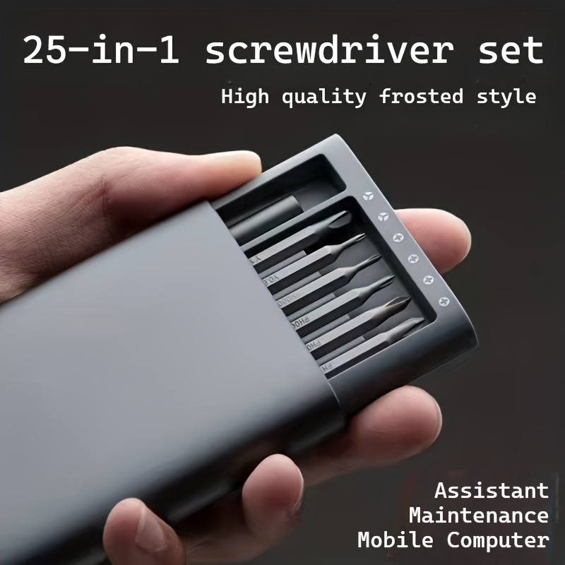 Micro Screwdriver Kit - Zestaw precyzyjnych wkrętaków magnetycznych 25 w