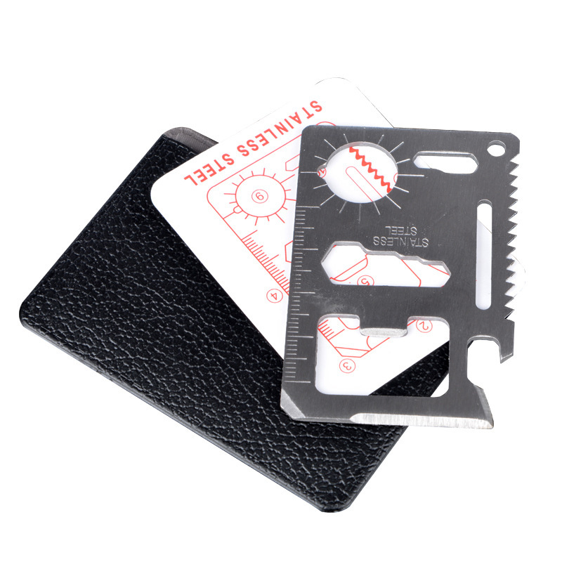 Multitool Credit Card - Narzędzie kieszonkowe Karta kredytowa 11 w