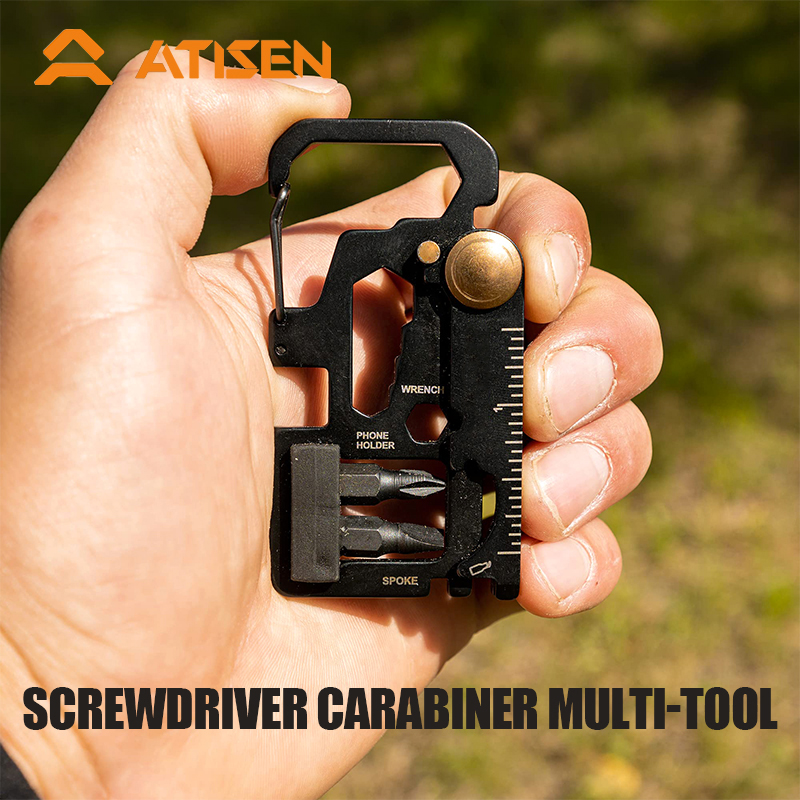 Multitool Credit Card - Narzędzie wielofunkcyjne Portfel Kieszonkowa karta -