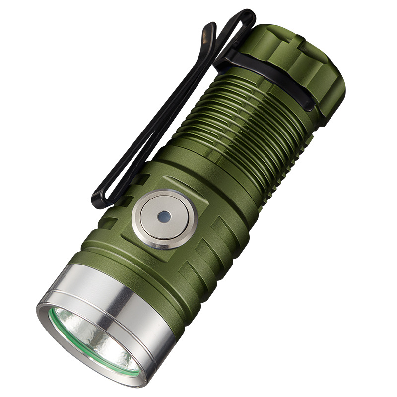 Edc (Every Day Carry - Mini jasna latarka taktyczna LED EDC