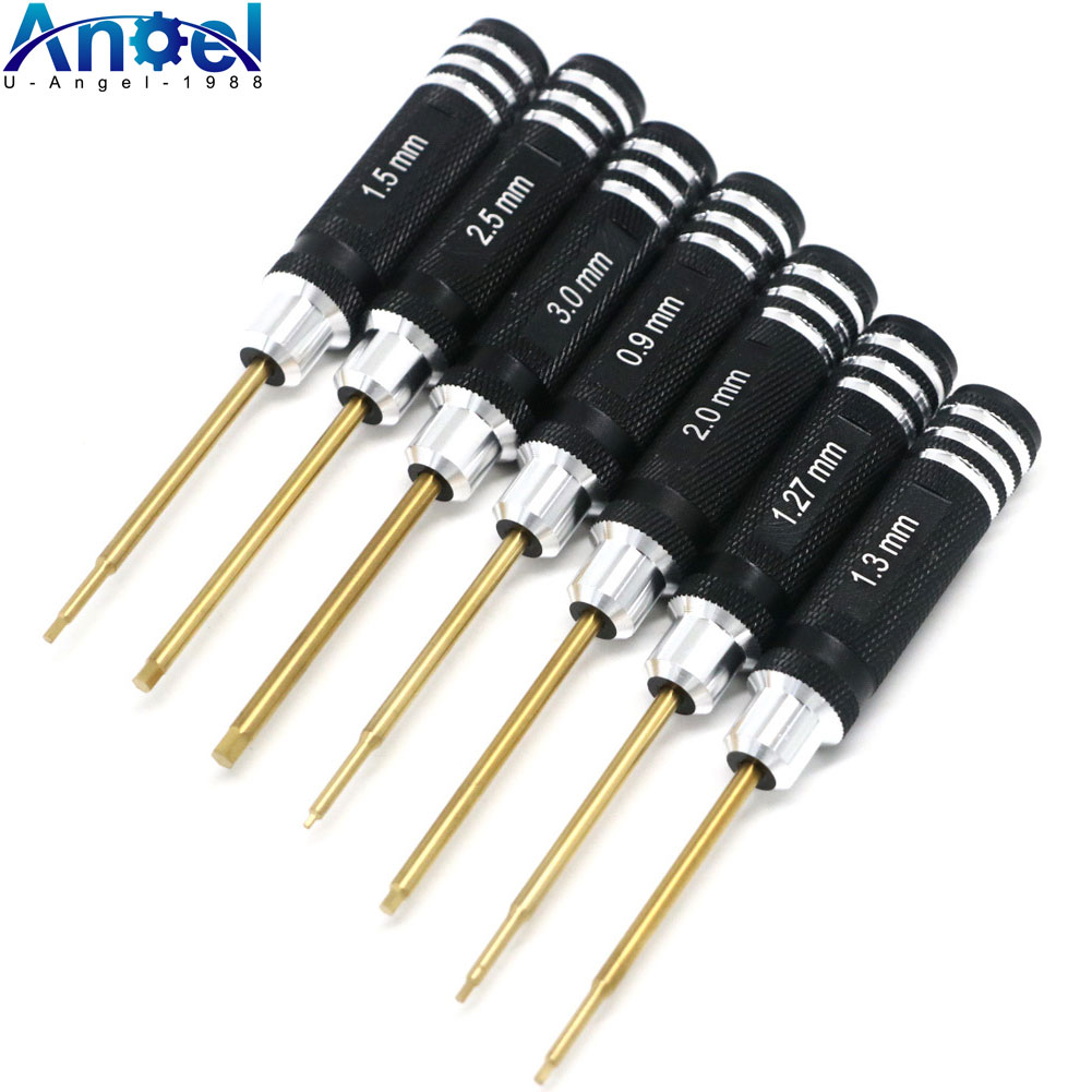 Micro Screwdriver Kit - 7 szt. Mini, precyzyjny, sześciokątny, sześciokątny