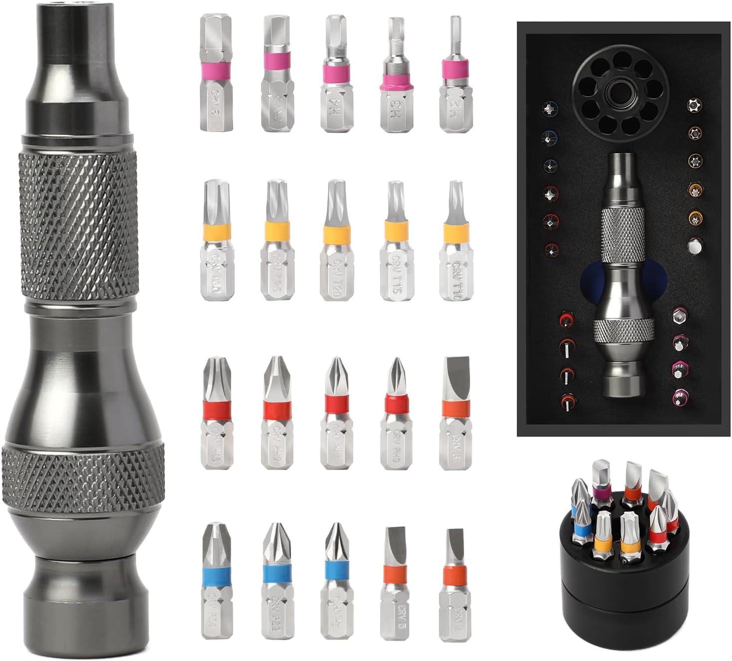 Micro Screwdriver Kit - Uniwersalny zestaw precyzyjnych bitów do wkrętarki