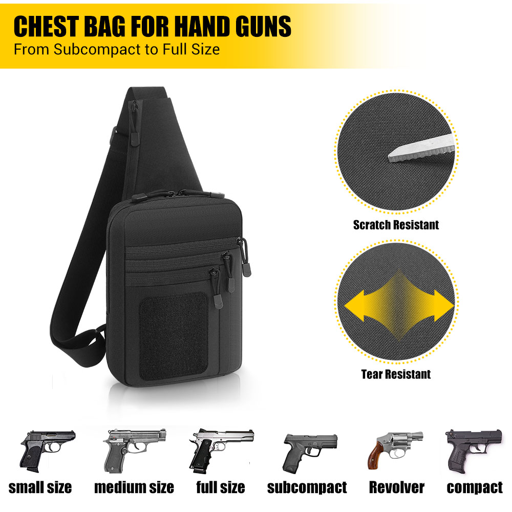 Taktyczna torba na pistolet, k – Edc Carry Handgun recenzja i cena