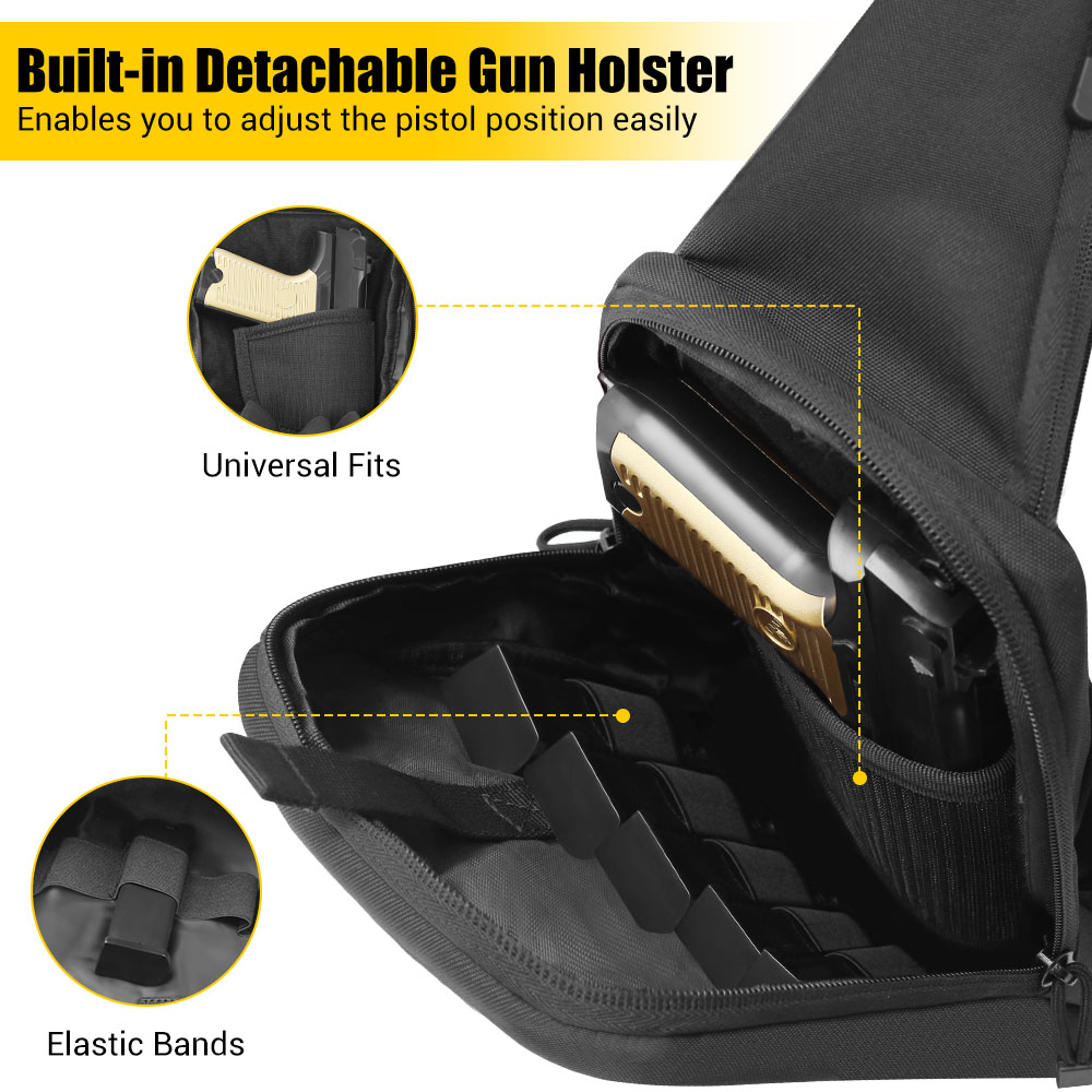 Taktyczna torba na pistolet, k – Edc Carry Handgun recenzja i cena