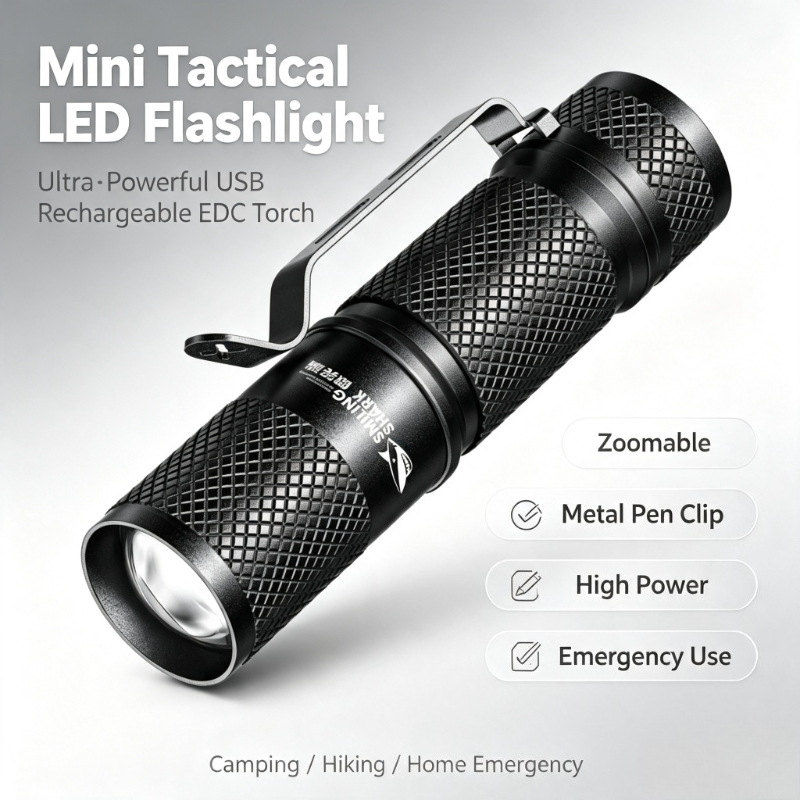 SMILING SHARK Ultra-Mocna Mini – Edc (Every Day Carry recenzja i cena