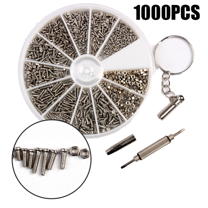 1000 sztuk/partia M1-M1.6 śrub – Micro Screwdriver Kit recenzja i cena