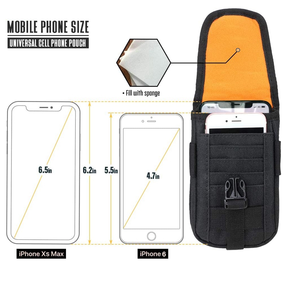 Taktyczna ładownica na telefon – Edc Carry Belt Pouch recenzja i cena
