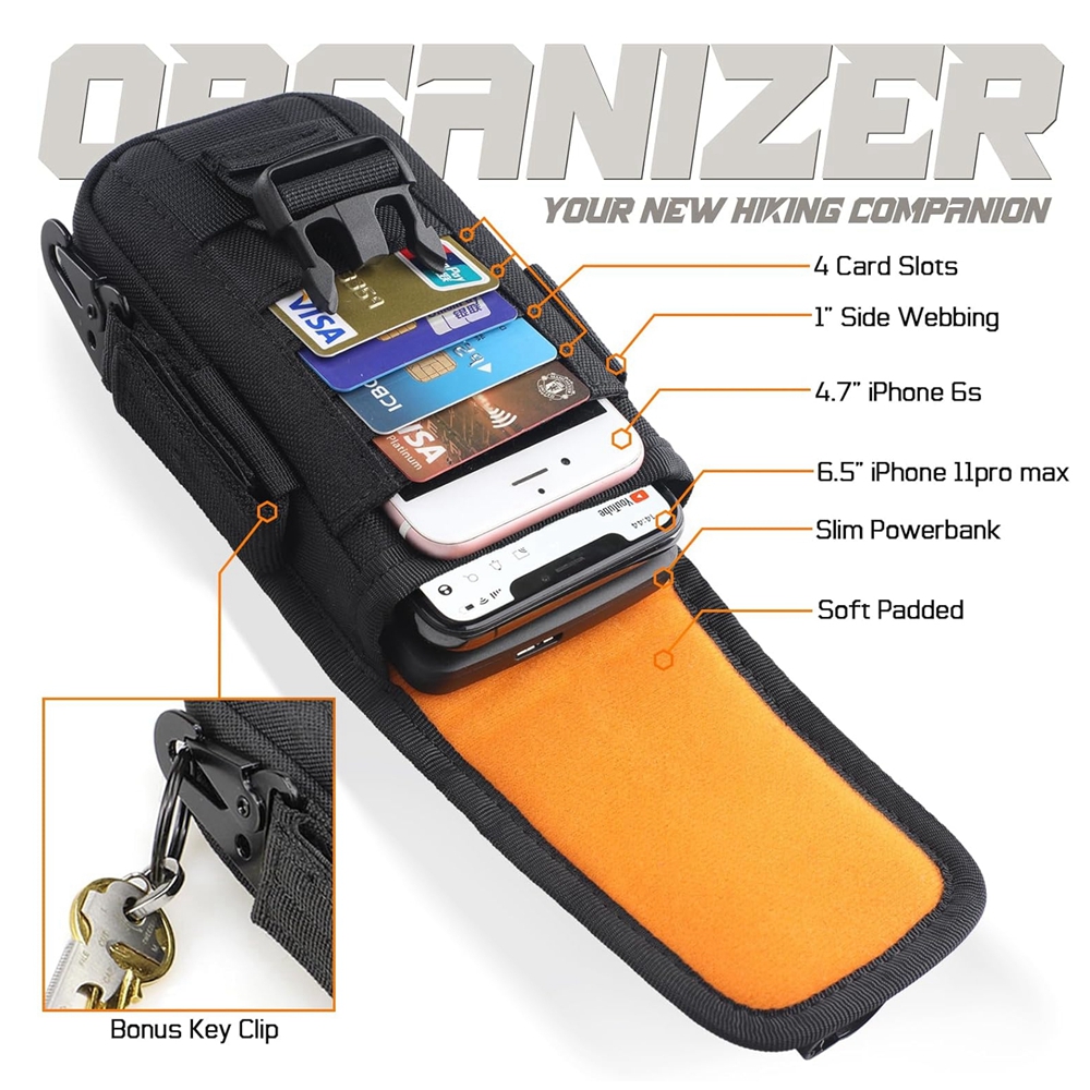 Taktyczna ładownica na telefon – Edc Carry Belt Pouch recenzja i cena