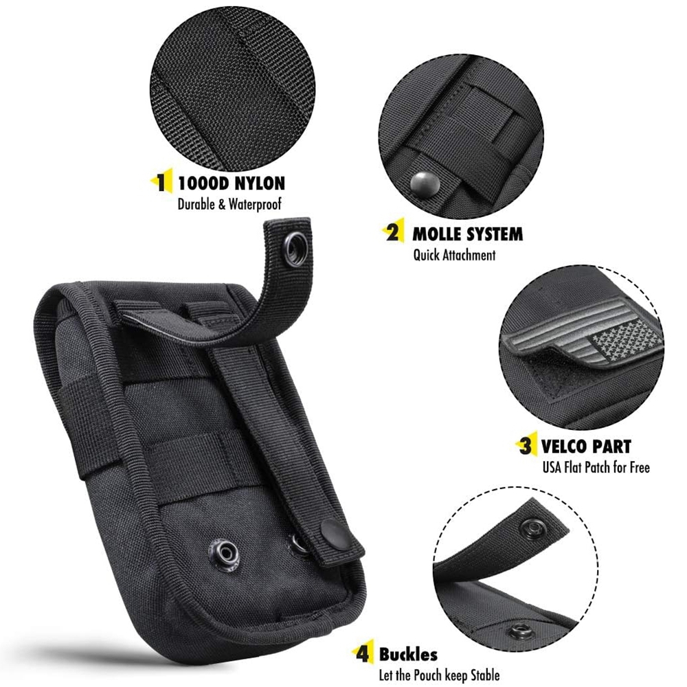 Taktyczna ładownica na telefon – Edc Carry Belt Pouch recenzja i cena