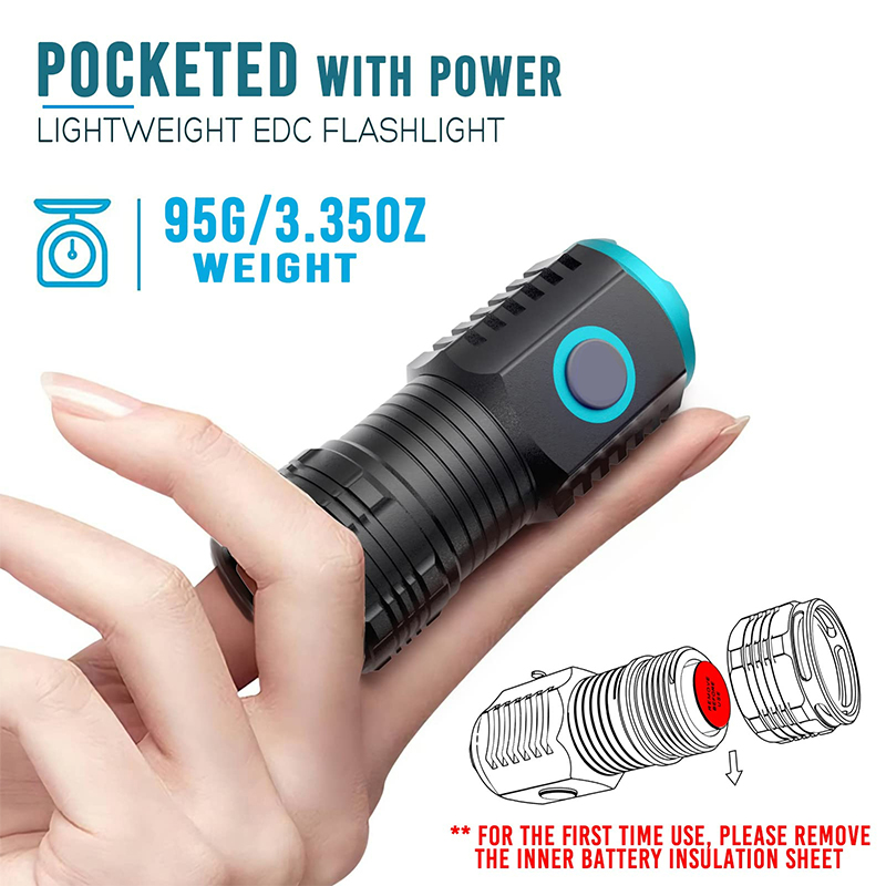 Przenośna bateria 18350 typu C – Edc (Every Day Carry recenzja i cena