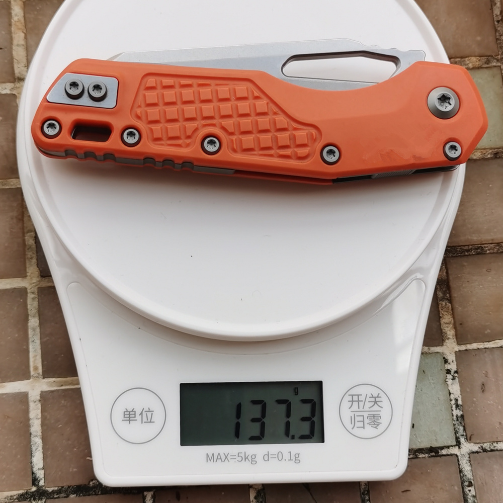Nóż składany JUFULE z nylonową – Edc Carry Pocket Knife recenzja i cena