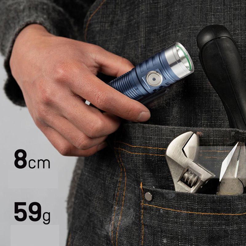Mini jasna latarka taktyczna L – Edc (Every Day Carry recenzja i cena