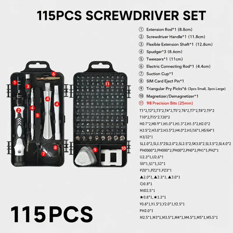 Przenośny zestaw wkrętaków mag – Micro Screwdriver Kit recenzja i cena